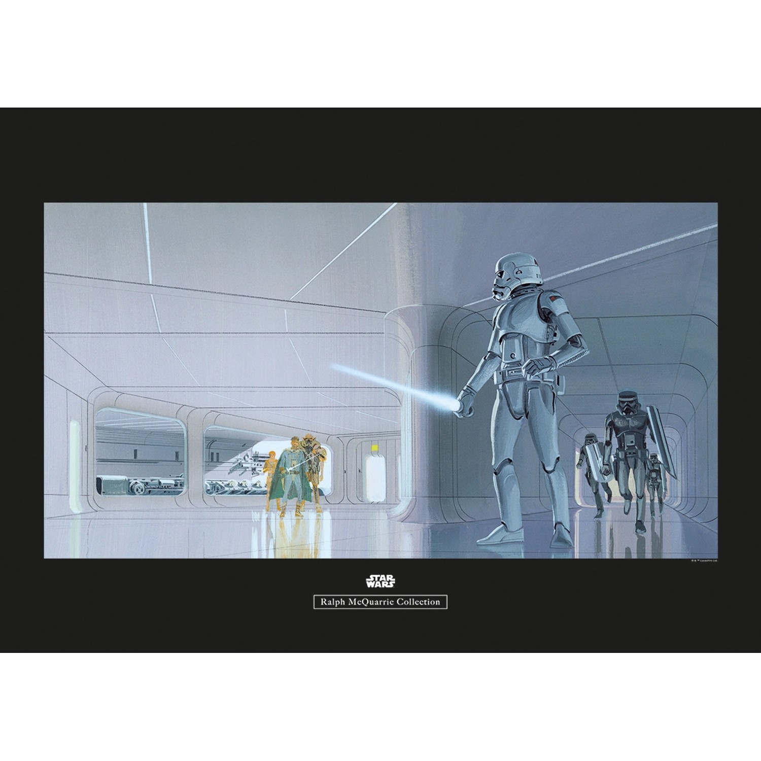 Komar Poster "Star Wars Classic RMQ Stormtrooper Hallway", Star Wars, (1 St günstig online kaufen