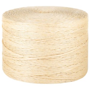 Rolle vidaXL Seil aus Sisal, 3 mm Durchmesser, 200 m Länge.