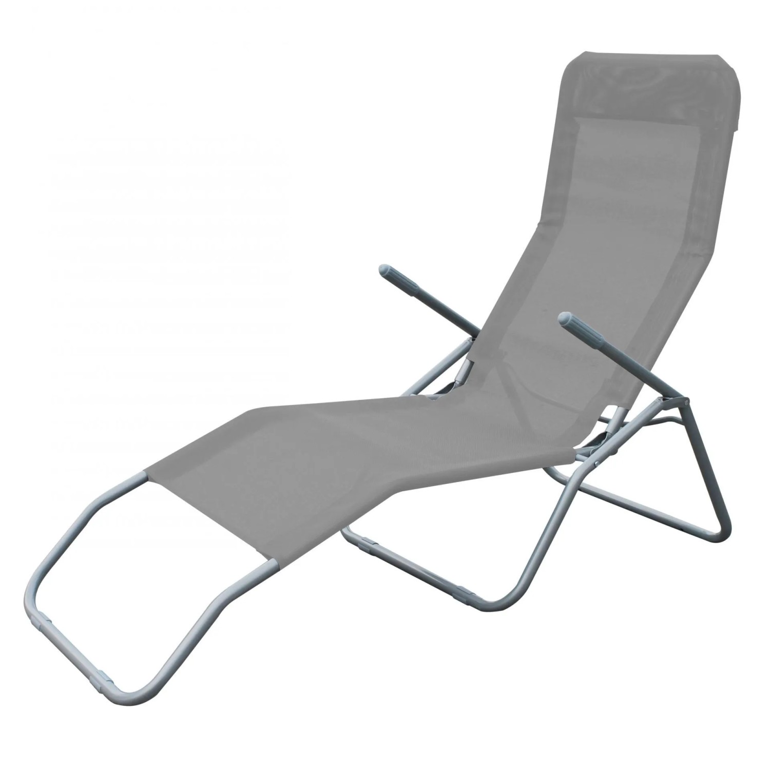 Lex Siestaliege Kippliege Sonnenliege Strandliege Gartenliege Klappbar Hell günstig online kaufen