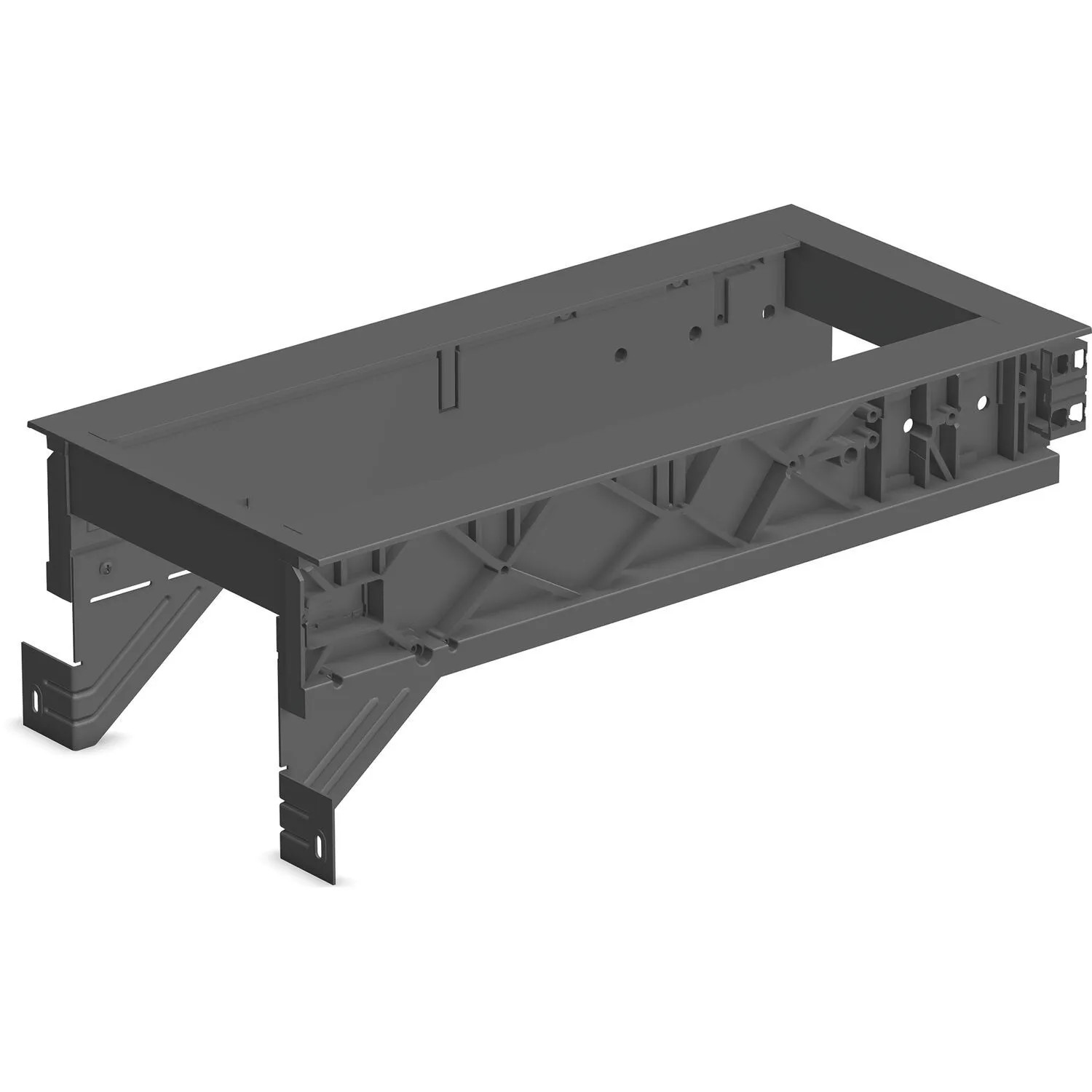 Ninka Hängerahmen Eins2sechs für Mülleimer Korpusbreite 300mm Aluminium Dunkelgrau