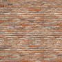Komar Fototapete Backstein, 368x254 cm, rote Backsteinwand für Innenräume.