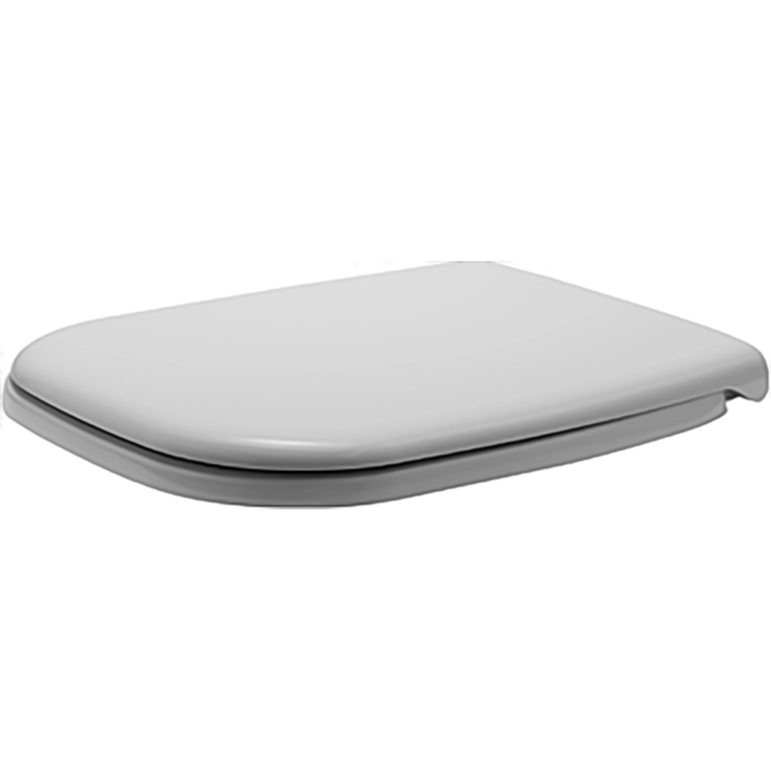 Duravit WC-Sitz D-Code Compact mit SoftClose Kunststoff Weiß