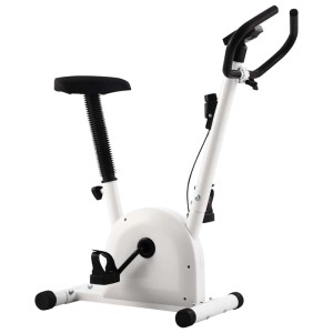 vidaXL Heimtrainer mit Riemenantrieb Weiß 92137