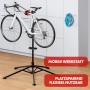 KARAT Fahrrad Montageständer mit Fahrrad, höhenverstellbar, bis 30kg Tragkraft.