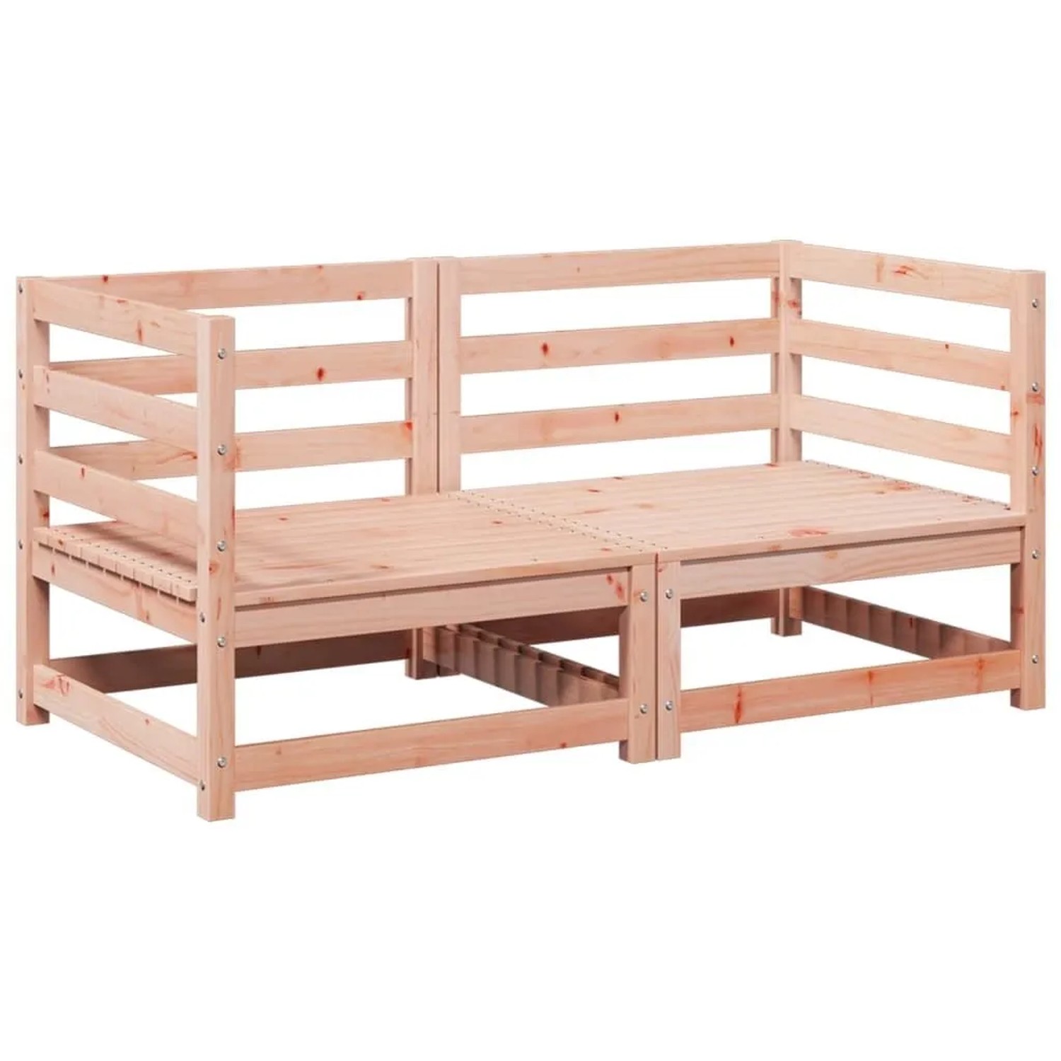 vidaXL 2 Tlg Garten-Sofagarnitur Massivholz Douglasie 3295812