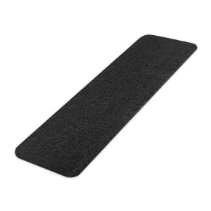 Anthrazitfarbene, selbstklebende Karat Stufenmatte Leipzig, 21x65 cm, ohne Lippe.