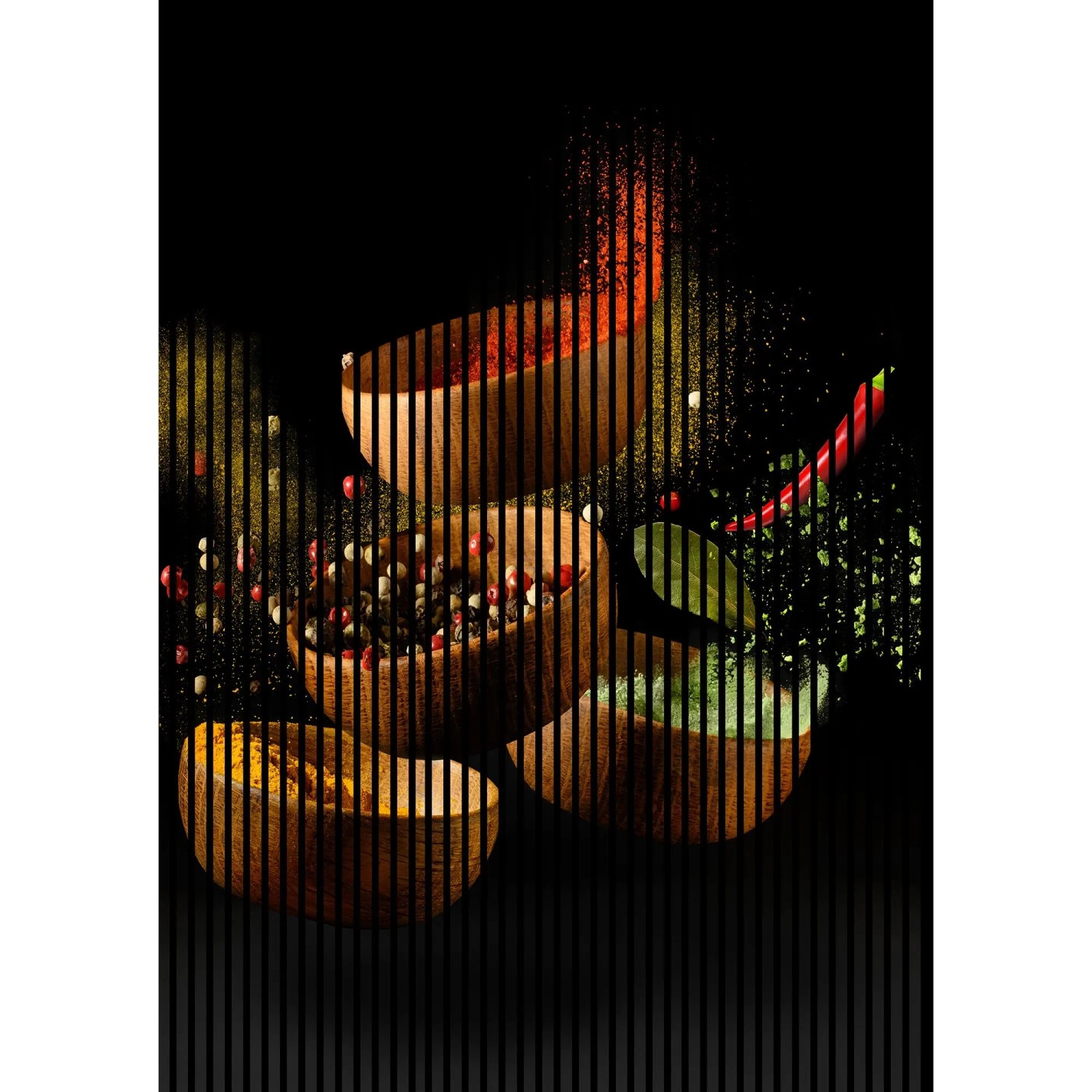 FN Acustico Akustikplatte Spice 3 PET u. MDF Foliert 1.693 x 19 x 2.400 mm