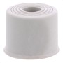 Grauer Wagner Türstopper Vulkano aus Gummi, Ø 35 mm x 25 mm, für Boden oder Wand.