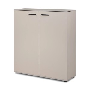 Furn.Design Schuhschrank Samtfarben 100 x 110 cm 2-türig 12 Fächer Logu