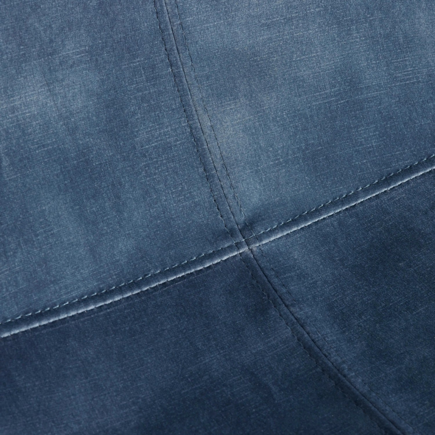 Bessagi Home Barhocker Nery Blau Samt Gepolstert_3