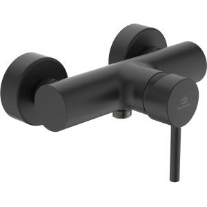 Ideal Standard Ceraline AP Brausearmatur in Silk Black (matt).