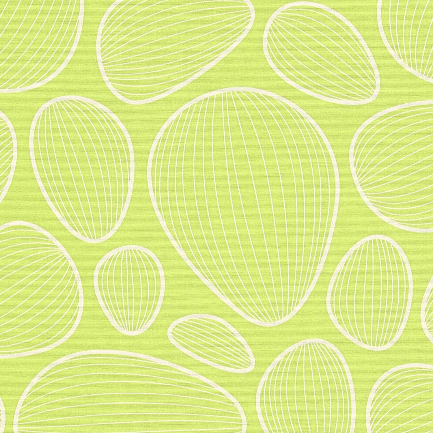 Bricoflor Tapete Neon Grün Moderne Vliestapete mit Muster Ideal für Küche und Wohnzimmer Vlies Mustertapete in Neonfarben