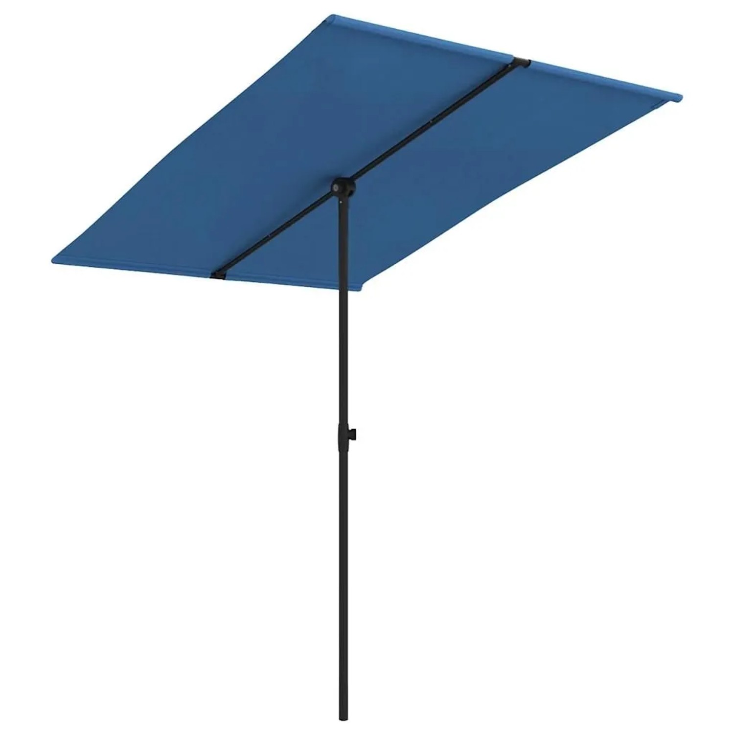 vidaXL Sonnenschirm mit Aluminium-Mast 2x1,5 m Azurblau 47343