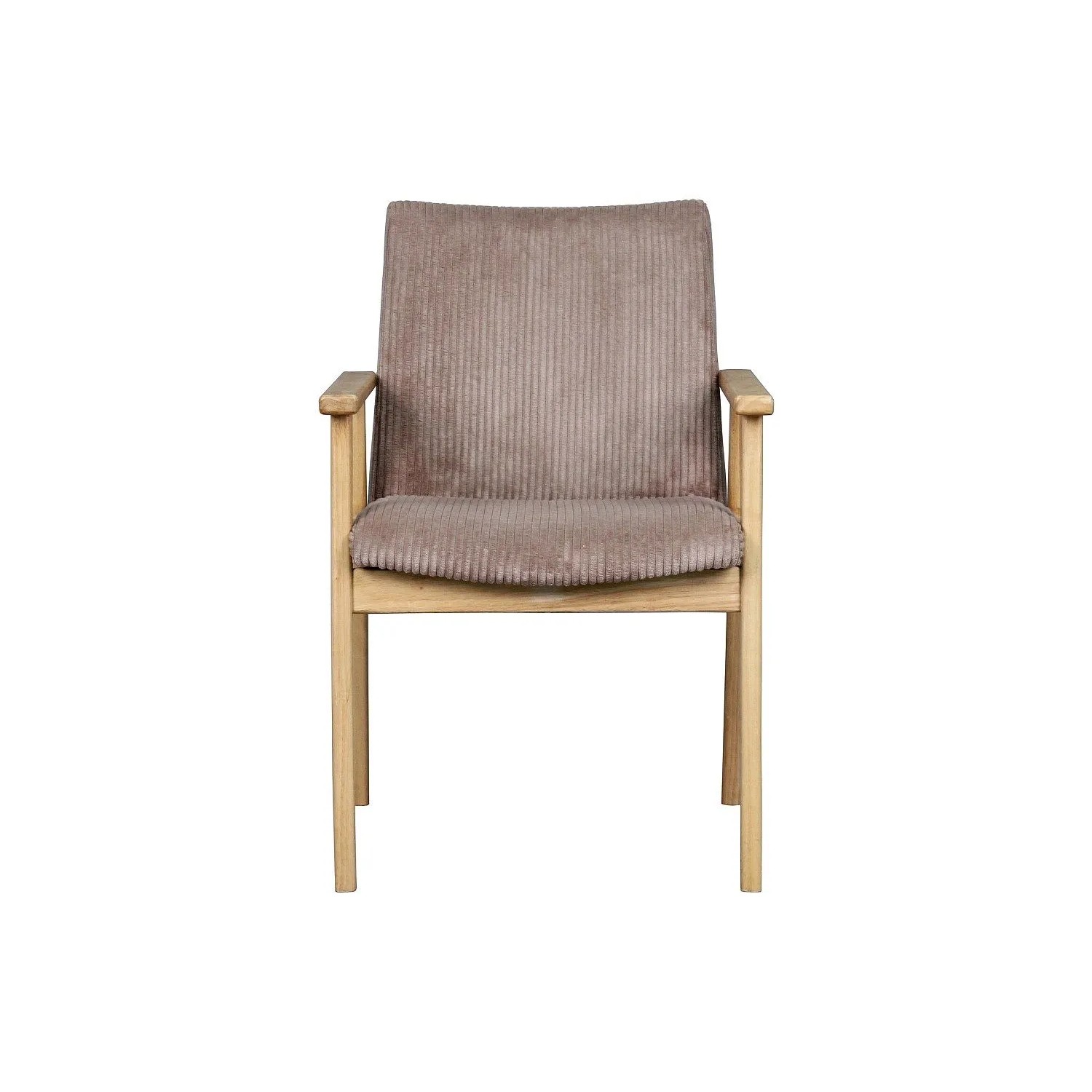 Vente-unique Stuhl Fildon Taupe  Naturfarben Hell 58 cm