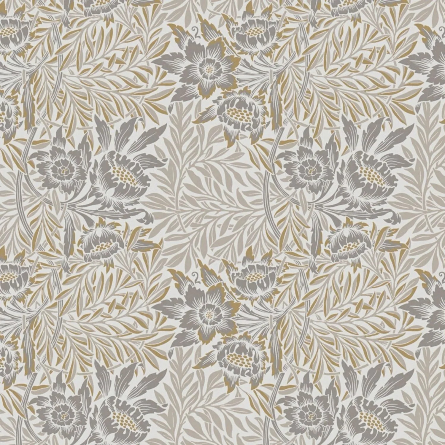 Tadessi Tapete Floral M1-No.4139 Vliestapete in Weiß