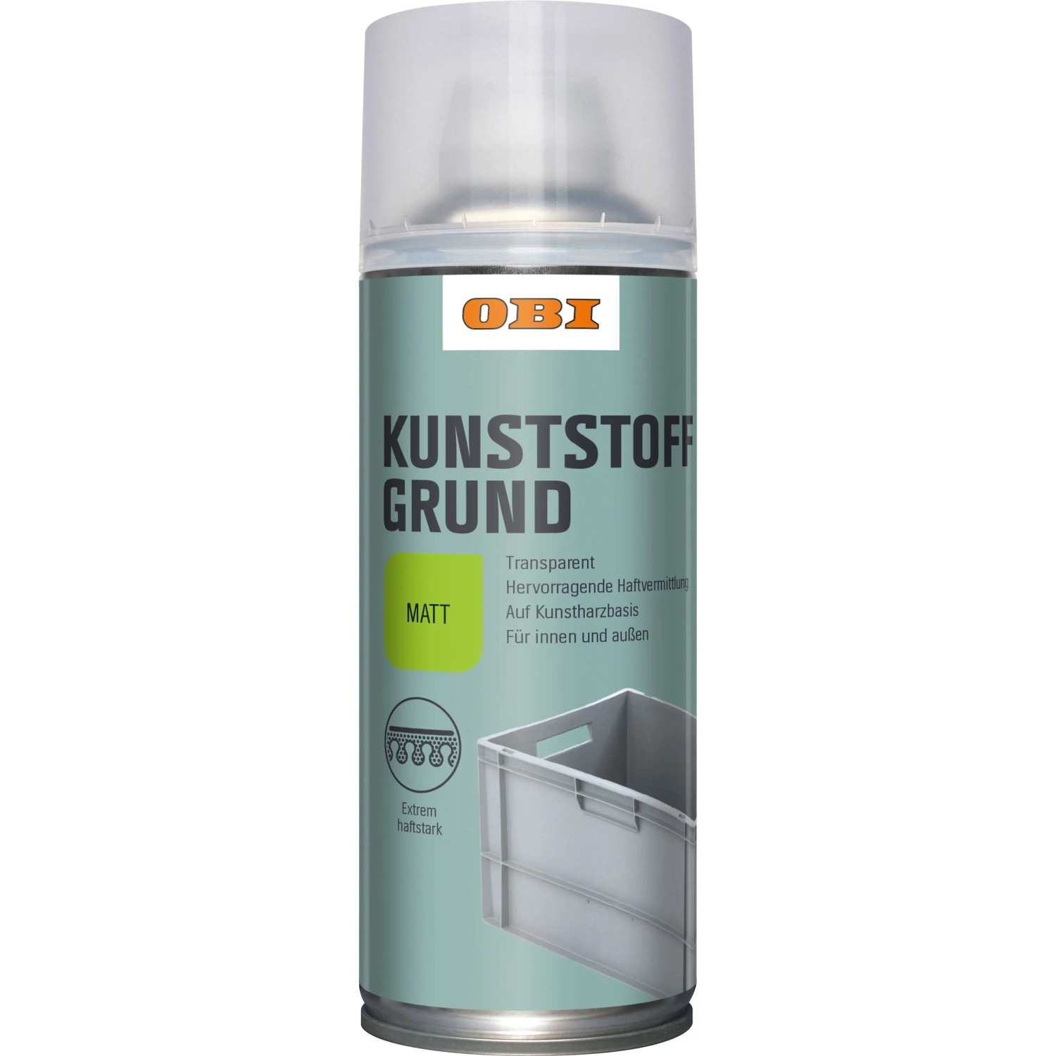 OBI Kunststoff-Grundierung Spray Transparent matt 400 ml