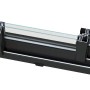 Detailaufnahme der Glasschiebetür für Palmako Gartenhaus Ines Slide Plus, braun