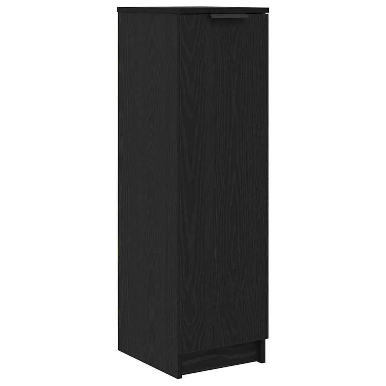 vidaXL Schuhschrank mit Regal Schwarz Eichen-Optik 29,5 x 35 x 101 cm 862101