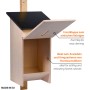Dobar Hornissenkasten aus Holz mit Wetterfestem Multiplex-Dach Braun FSC®_2