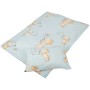 Bestlivings Kinderbettwäsche Bärchen Blau, 100x135 cm & 40x60 cm, mit Bärchen Motiv.