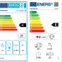 Energieeffizienzlabel für Respekta Küchengeräte: Herd, Dunstabzugshaube, Geschirrspüler, Kühlschrank.
