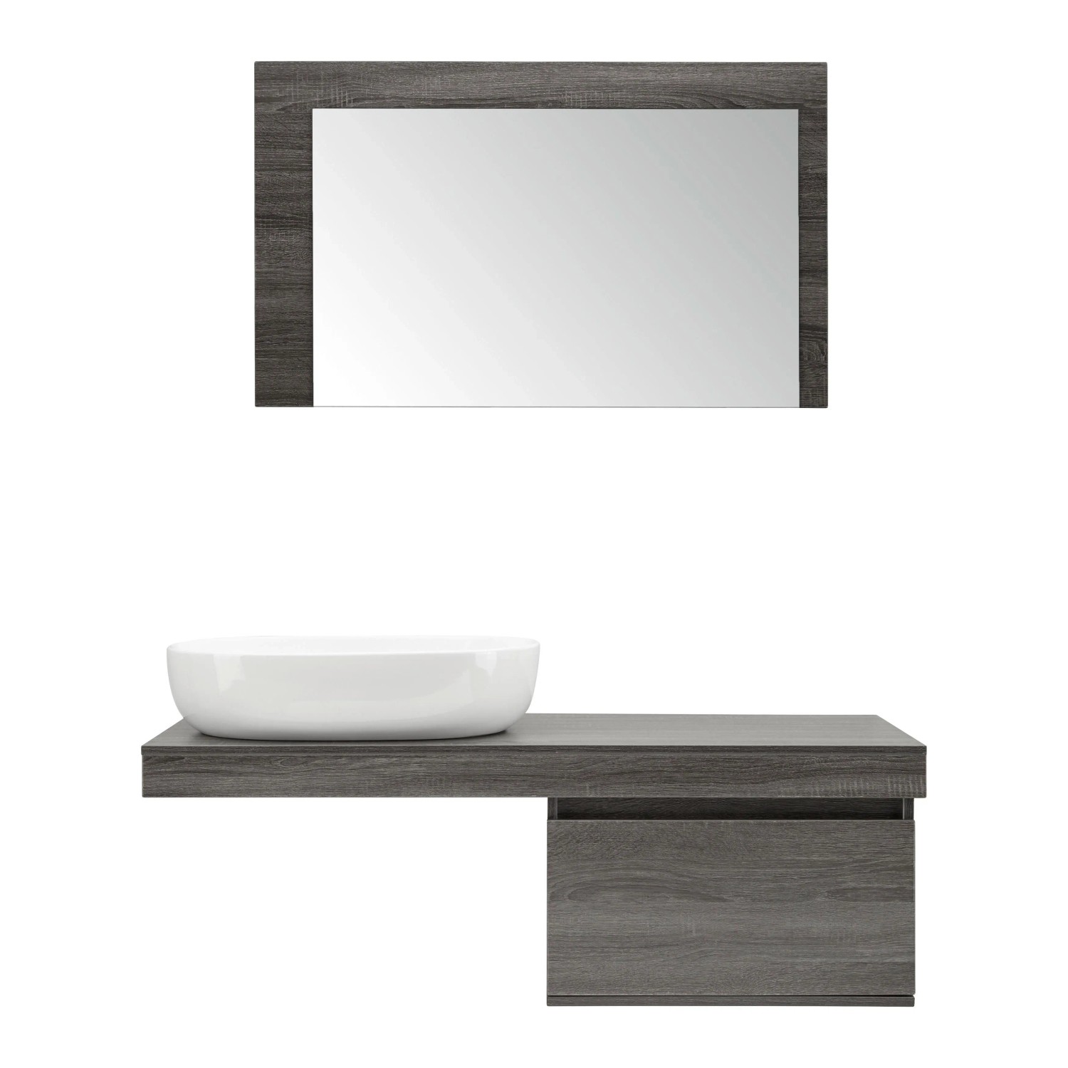 Bessagi Home Badezimmer Domenico Rauchfarbe