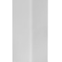 Weiße System 9 Außenecke für Laminat & Parkett, 1 Stück.