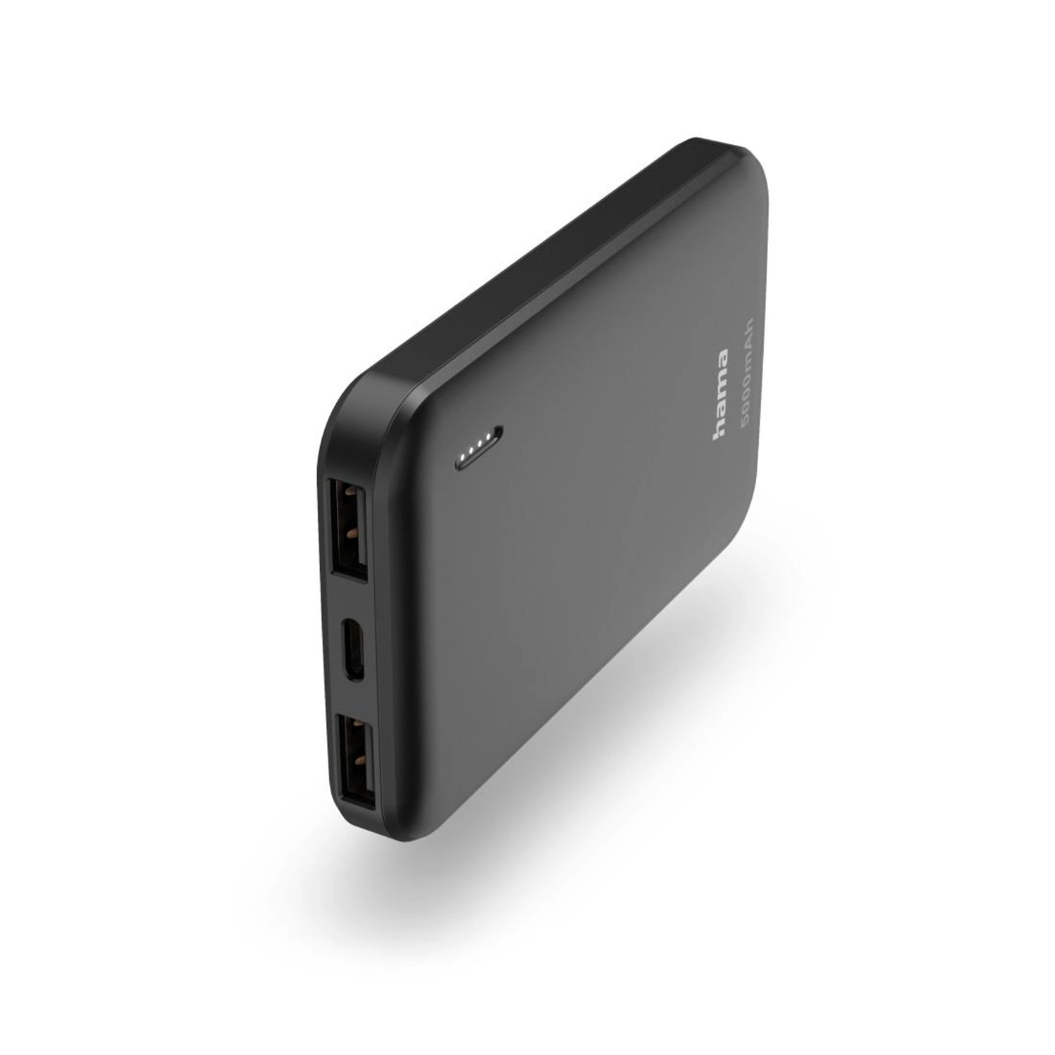 Hama Power Pack Pocket 5 5000mAh Ausgänge: 2x USB-A Anthrazit