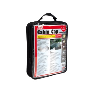 KFZ Abdeckung Cabin Cap im schwarzen Tragebeutel. Frostschutz für PKW, Kleinwagen und Vans.