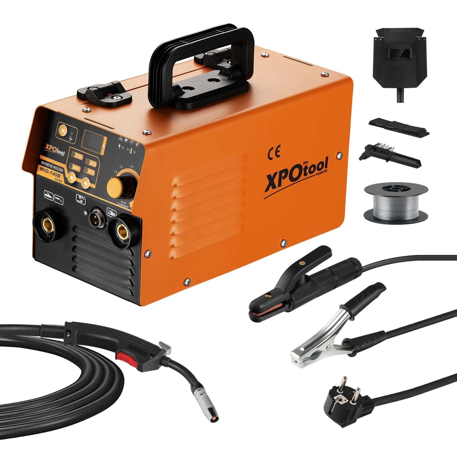 Xpotool Schweißgerät Digital Igbt 30-120A Mma 220V Inverter Schweiß Gerät Mobil