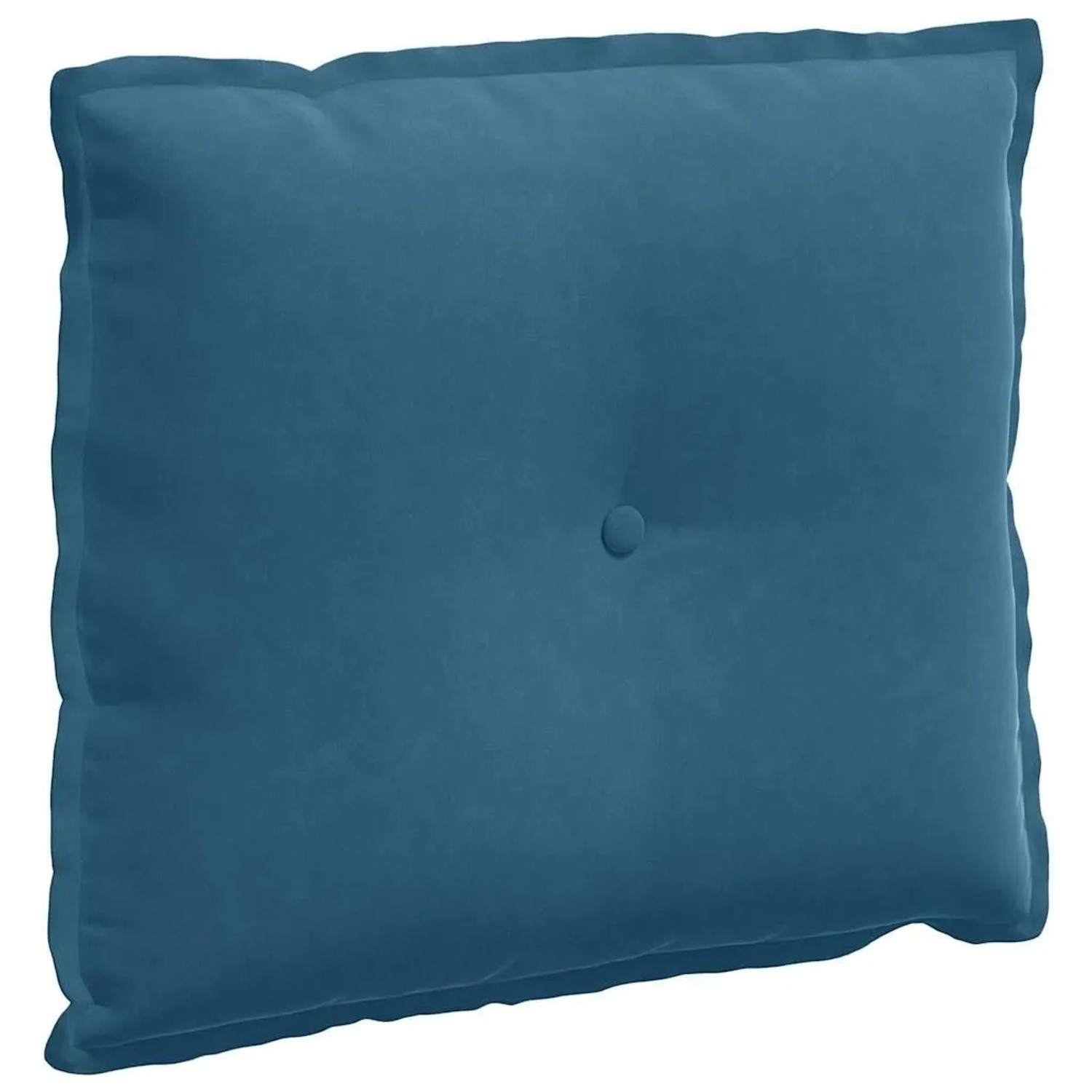 vidaXL Rückenkissen Blau 60 x 50 cm Cordstoff 42014674