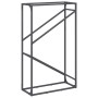vidaXL Brennholzregal Anthrazit 60x25x100 cm Kaltgewalzter Stahl 864329_7