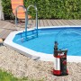 Einhell Klarwasserpumpe GE-SP 4095 N-A LL ECO am Pool im Einsatz.