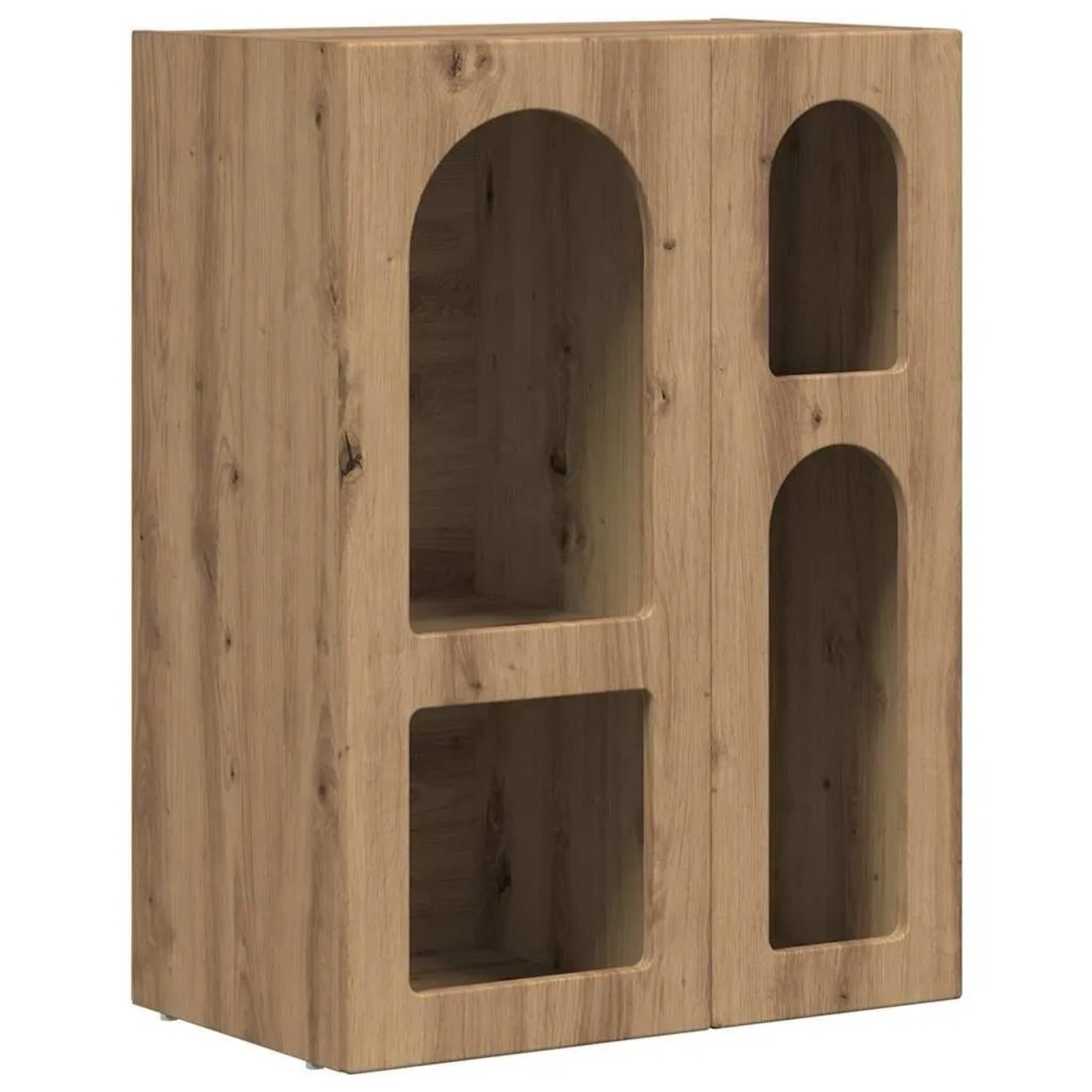 vidaXL Sideboard Artisan-Eiche 59 x 35 x 80,5 cm Holzwerkstoff 891323 günstig online kaufen