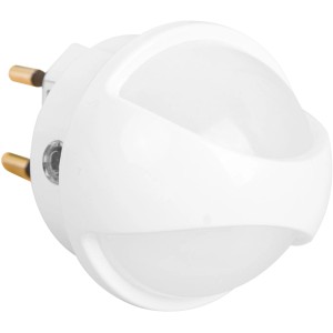 Müller-Licht LED-Nachtlicht Cursa, weiß, mit Sensor für die Steckdose. Nachtlampe für Schlaf- und Wohnräume.