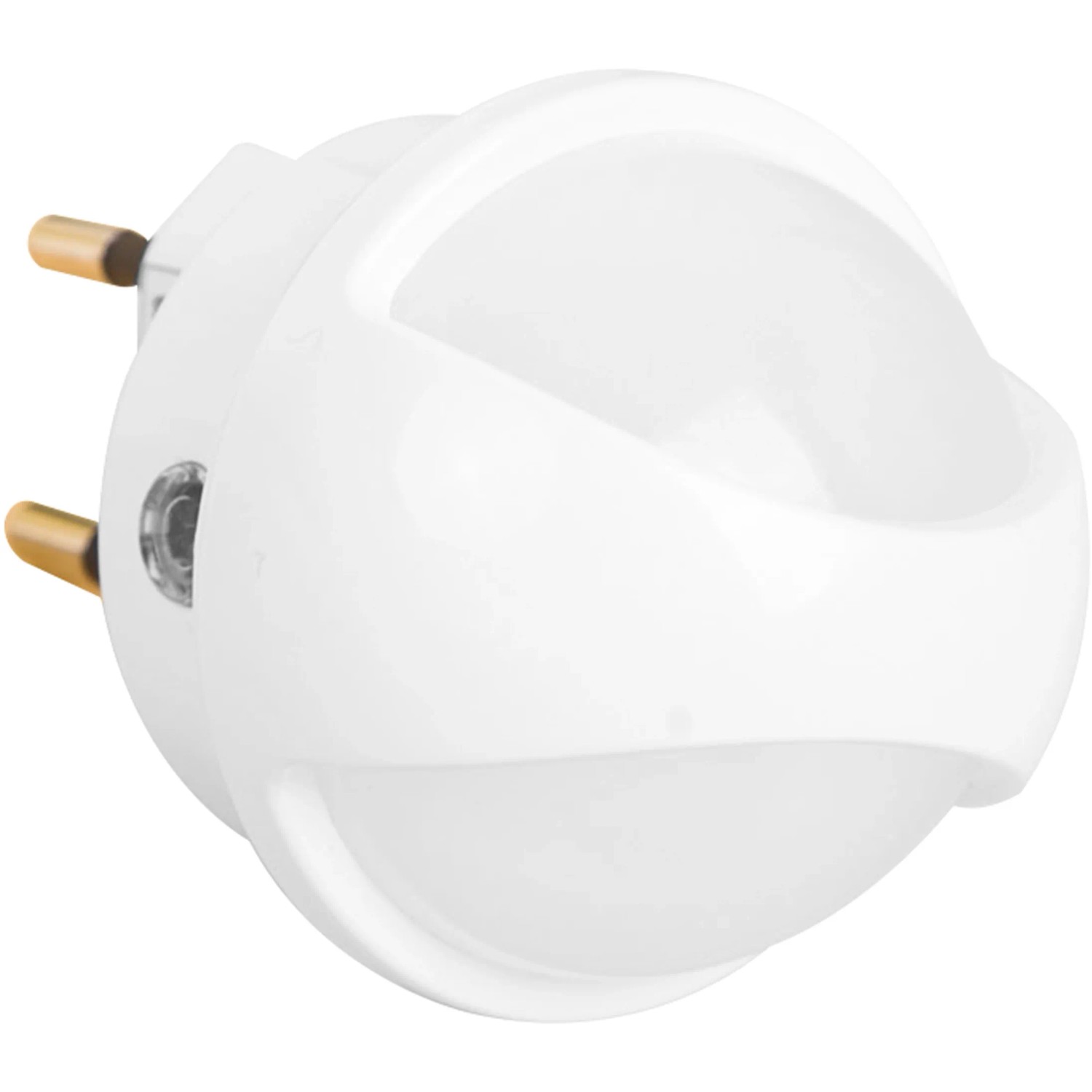 Müller-Licht LED-Nachtlicht Cursa, weiß, mit Sensor für die Steckdose. Nachtlampe für Schlaf- und Wohnräume.