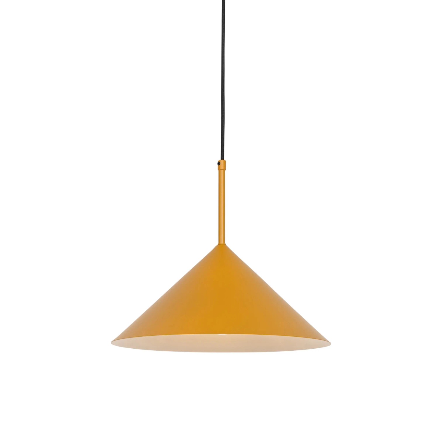 QAZQA Design-Hängeleuchte Gelb Dreieck Triangolo