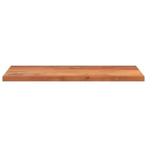 Rechteckige vidaXL Tischplatte aus Akazie, 120x50 cm, für Möbelbau und Regalböden.