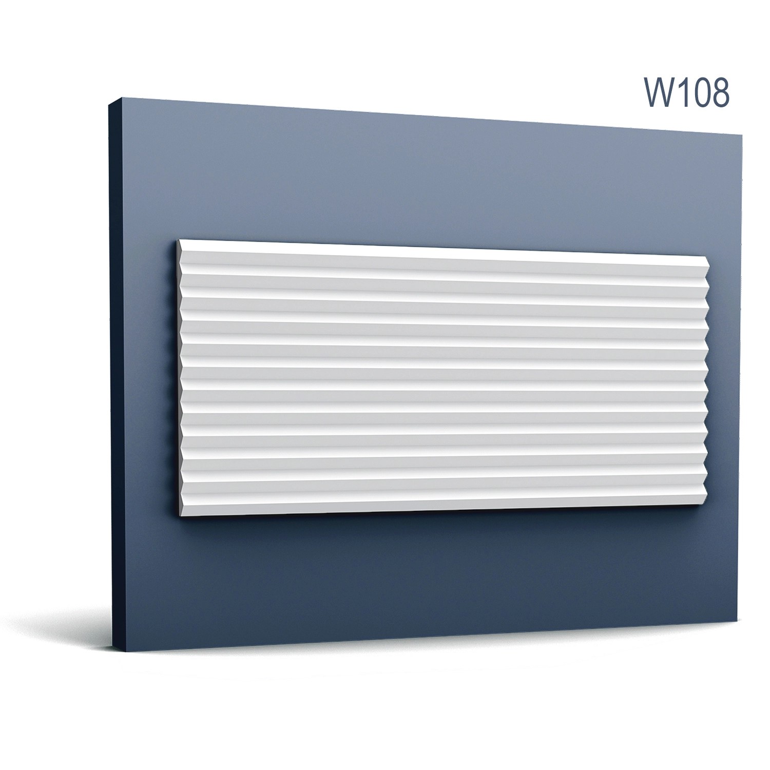 ORAC DECOR W108-Box 3D Wandpaneel, weiß, 10 Stück für 20 m Wandgestaltung.