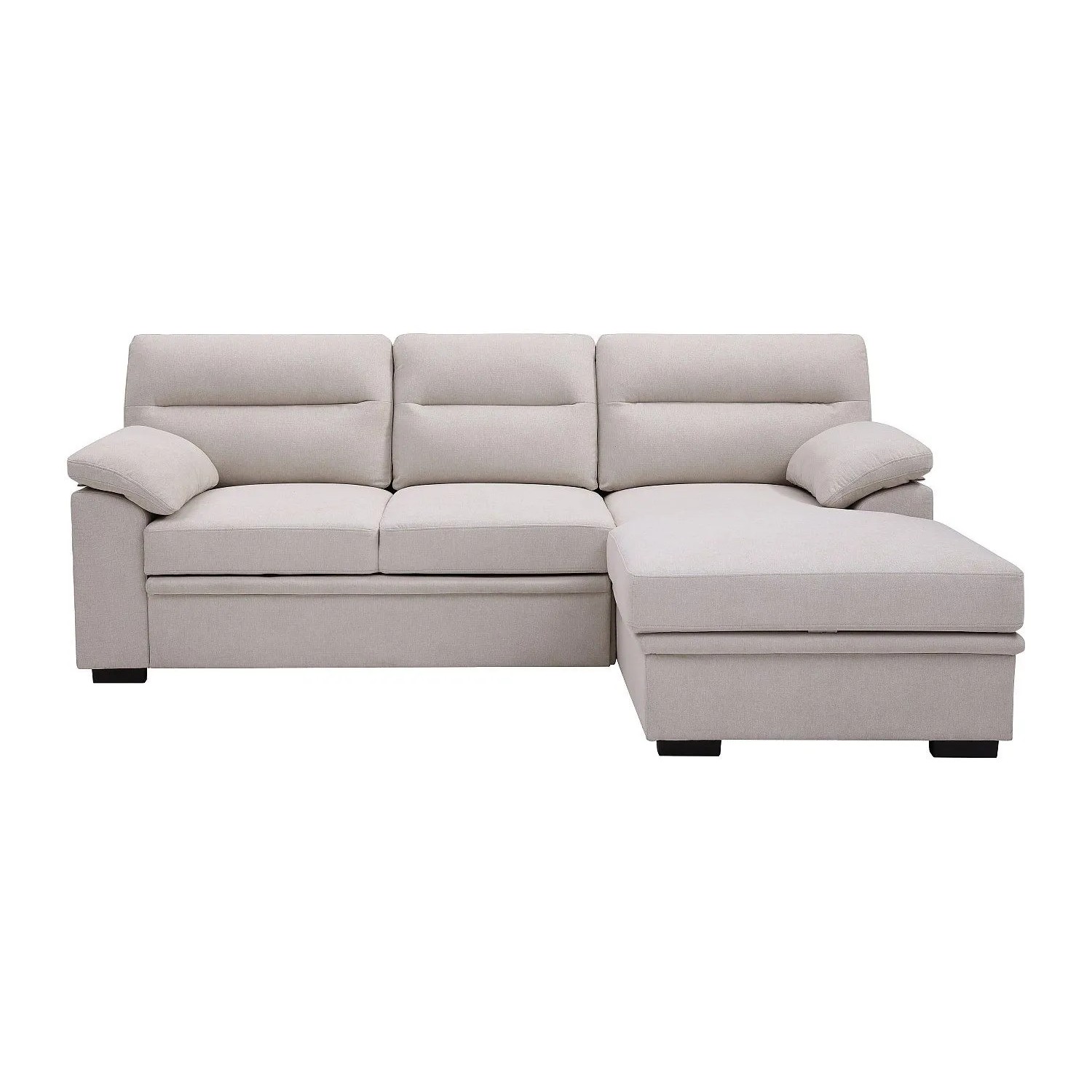 Vente-unique Schlafsofa Ulenio Beige 234 cm