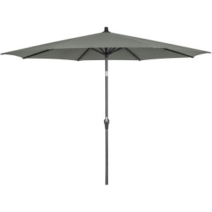 Grüner Siena Garden Marktschirm Avio Ø 300 cm mit Kurbelmechanik für den Garten.