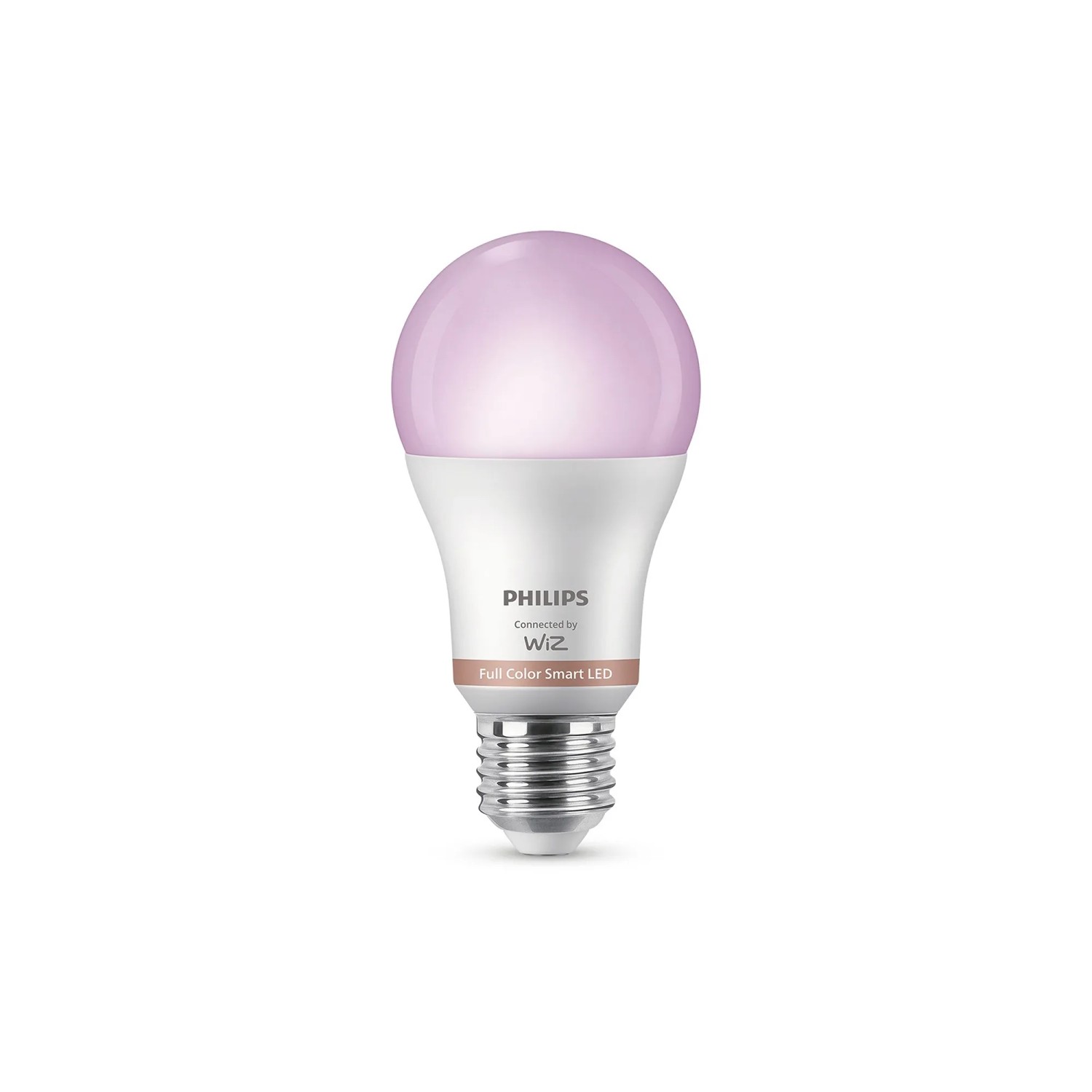Philips WIZ E27 LED Lampe in Glühlampenform, farbiges Licht, 12,5W