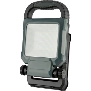 LED-Arbeitsleuchte 20W, 1800 Lumen, Baustrahler mit Tragegriff und verstellbarem Leuchtenwinkel.