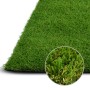 Detailaufnahme: Grüner Karat Kunstrasen Tosca 35 mm, UV-beständig, für Garten, Balkon und Terrasse.