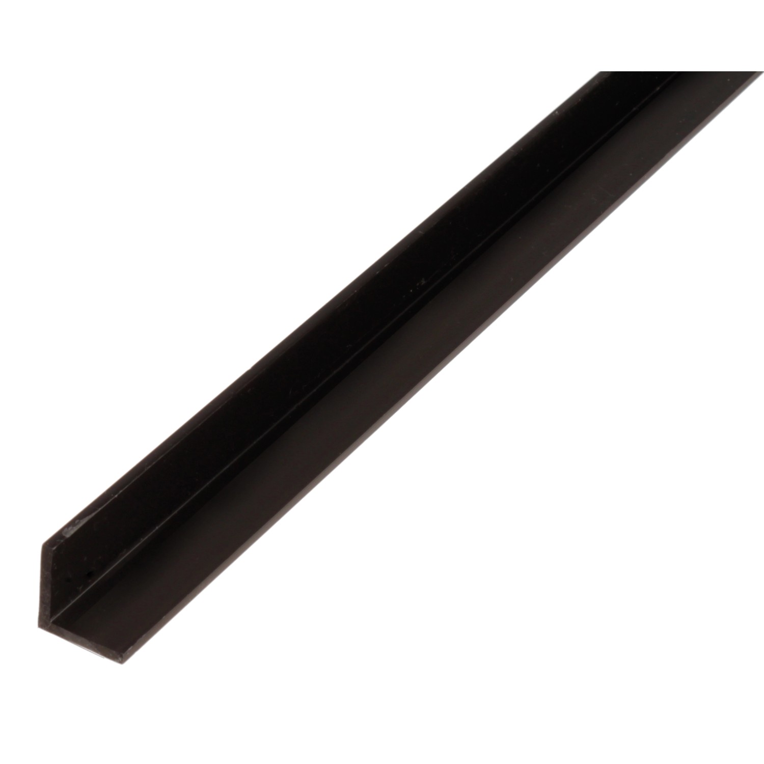 Winkelprofil gleichschenklig Kunststoff 10 mm x 10 mm x 1.000 mm Schwarz