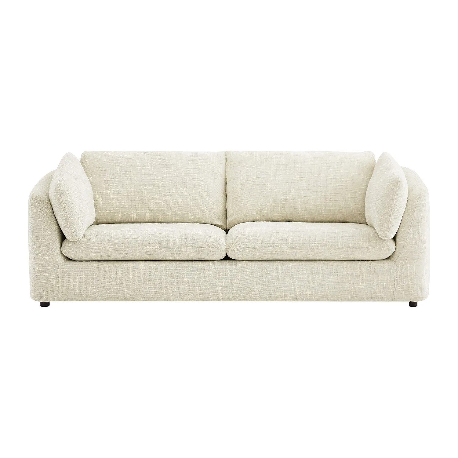 Vente-unique Sofa Ohne Schlafmöglichkeit Nurabi Beige 228 cm