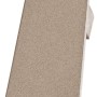 Endstück Silber, 2 Stück, für Sockelleisten, Zubehör für Laminat & Parkett.
