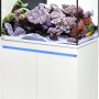 Eheim Incpiria Reef 330 Alpin Aquarium-Kombination mit Unterschrank und Meerwasseraquarium.