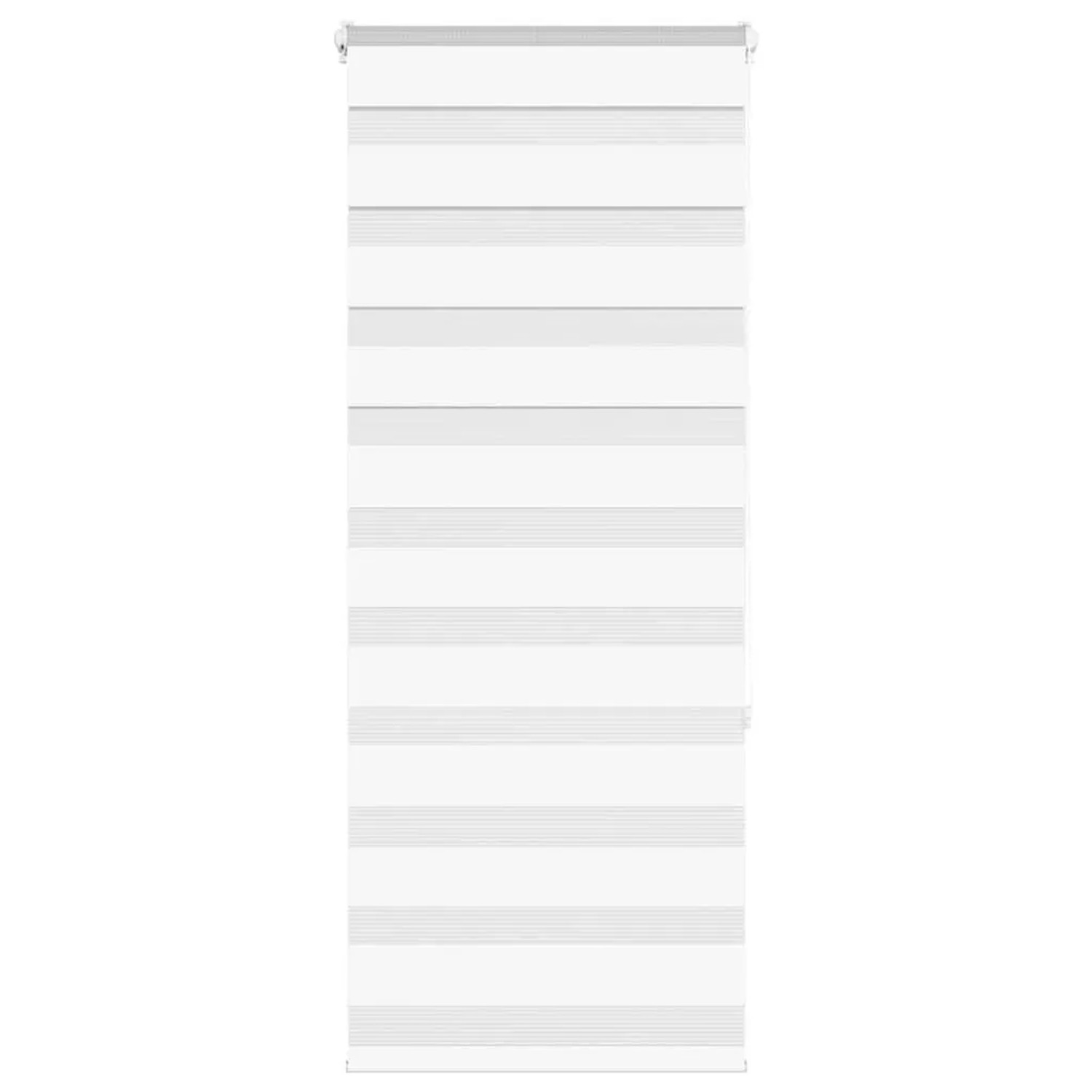 vidaXL Doppelrollo Weiß 65x150 cm Stoffbreite 60,9 cm Polyester 4014748 günstig online kaufen