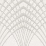 Grafische Vliestapete Modernista in Weiß-Beige von Marburg, Art Déco Design.